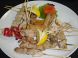 サテをアレンジして串焼に