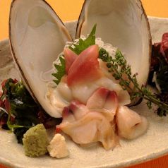 料理メニュー写真&nbsp;ホッキ貝の刺身