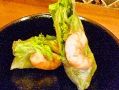 料理メニュー写真&nbsp;えびとアボカドの生春巻