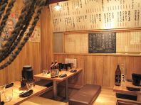 小上がりの堀ごたつ座敷