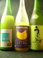 梅酒が充実♪