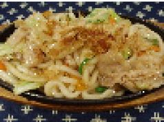料理メニュー写真 鉄板 焼うどん