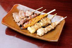 料理メニュー写真&nbsp;串焼き盛り［お得なおまかせ］五本盛り 683円