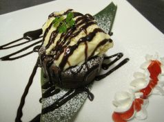 料理メニュー写真 フォンダンショコラ