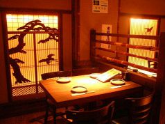和情緒あふれる店内です