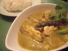 料理メニュー写真&nbsp;鶏肉のグリーンカレー