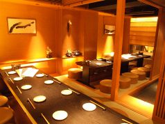 座敷は掘りごたつで個室なので宴会にも好評