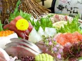豪快！オススメの刺身全部盛り♪