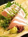 料理メニュー写真&nbsp;地鶏の刺身