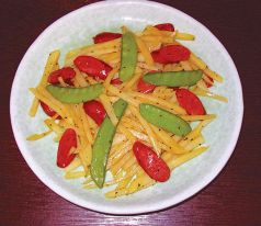 料理メニュー写真&nbsp;じゃがソーセージ炒め
