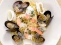料理メニュー写真&nbsp;海の幸の白ワインソースパスタ
