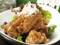 料理メニュー写真&nbsp;骨付鶏もも肉の唐揚げ