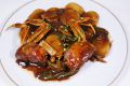 料理メニュー写真&nbsp;上海蟹と餅の強火炒め