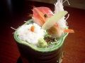 料理メニュー写真&nbsp;お造り三種