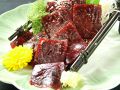 料理メニュー写真&nbsp;鯨赤身刺
