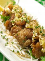 料理メニュー写真 鶏のから揚げ シャンタイ風