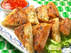 料理メニュー写真 エビトースト