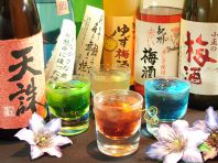 梅酒,カクテル等60種飲放