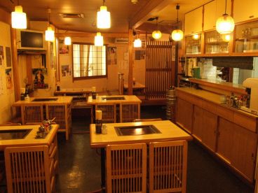 おっ母 鉄板焼の雰囲気1
