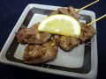 料理メニュー写真&nbsp;・牛タン・牛すじカルビのワサビのせ・牛コリコリ串焼き・牛の中落ちカルビ串焼き