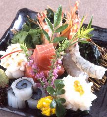料理メニュー写真&nbsp;お造り盛り合わせ5点盛