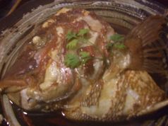 鯛のかぶと煮付け