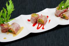 料理メニュー写真&nbsp;近江牛の冷しゃぶサラダ