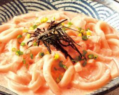 料理メニュー写真 明太うどん