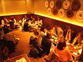 お洒落な店内は女性のお客様が多いです♪