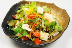 料理メニュー写真&nbsp;豆冨とトマトのサラダ