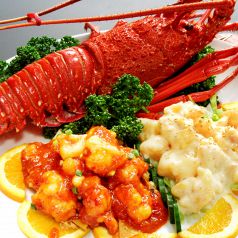 料理メニュー写真&nbsp;伊勢海老の二種味炒め［広東］