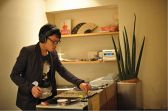 DJブース。貸切時は無料で使えます。