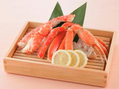 料理メニュー写真 タラバがにとズワイがにのトロ箱盛り