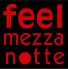 フィールメッツァノッテ feel mezzanotte 堀江のロゴ