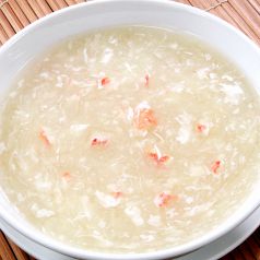 料理メニュー写真&nbsp;蟹肉入りフカヒレスープ［上海］