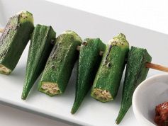料理メニュー写真&nbsp;オクラ串(1本)