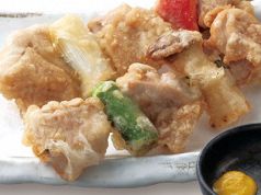 料理メニュー写真&nbsp;大分名物 和民のとり天串～からし醤油で～