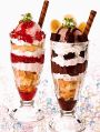 料理メニュー写真 チョコレートパフェ/ストロベリーパフェ