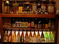 本格焼酎を沢山ご用意