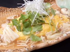 料理メニュー写真&nbsp;和風オムレツ・きのこあんかけ