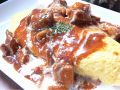 料理メニュー写真&nbsp;牛肉煮込みオムレツ