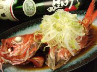 一本魚を色々な調理法で！