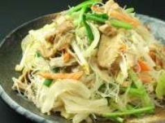 料理メニュー写真 看板名物!焼ビーフン