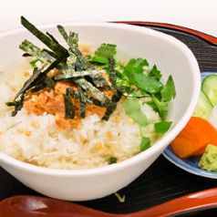 料理メニュー写真&nbsp;しゃけ茶漬け・うめ茶漬け・たこわさ茶漬け