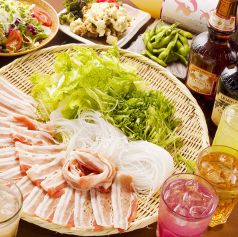 料理メニュー写真&nbsp;食べ放題　豚（豚ロース・豚バラ）1人前300g想定