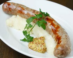 料理メニュー写真&nbsp;25ｃｍ極太！自家製ソーセージ