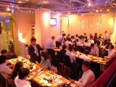 着席でのご宴席は７０席までご用意可能