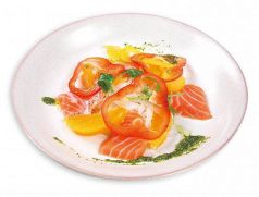 料理メニュー写真&nbsp;オレンジと×××のマリネ