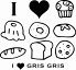 グリグリ Gris Gris カフェのロゴ