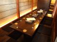 最大30名の宴会が可能なお座敷掘りごたつ